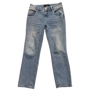 Hudson Los Angeles Women's Size 6 Light Wash Denim Straight Leg Jeans
